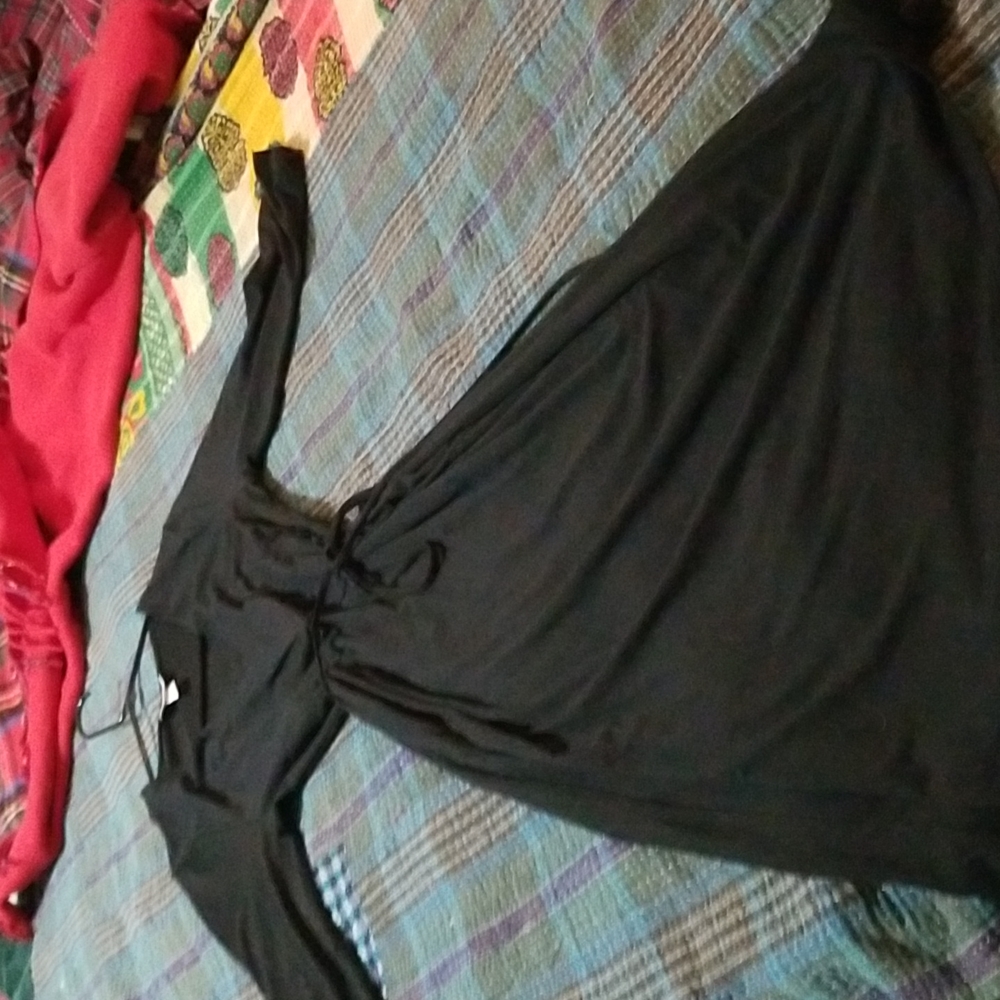 Liz Lang Black Maternity Dress